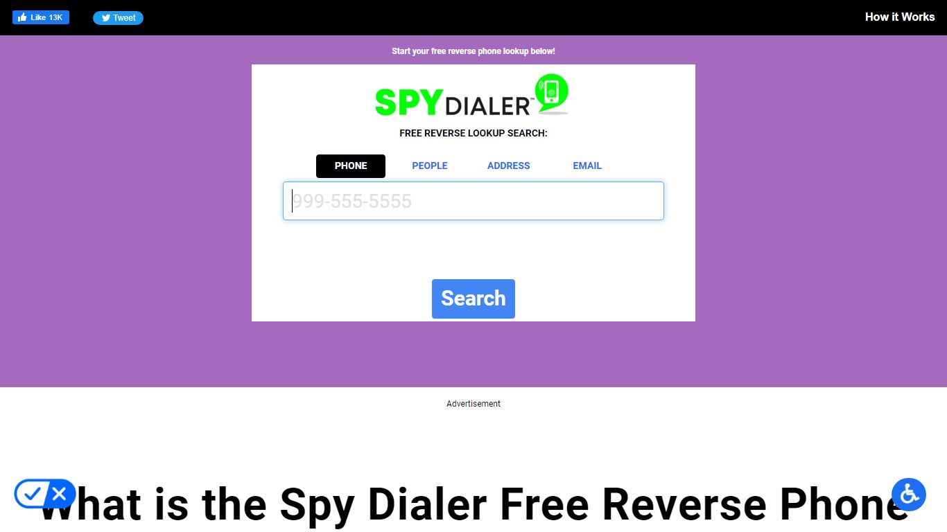 Free Reverse Phone Lookup - Cell Phone or Landline | Spy Dialer